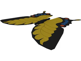 Butterfly 3D Model preview