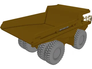 Hitachi E700 3D Model preview