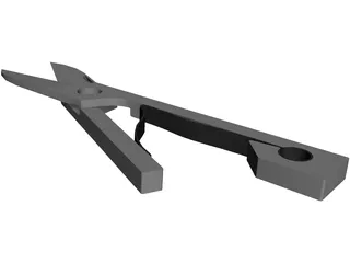 Scissors 3D Model preview