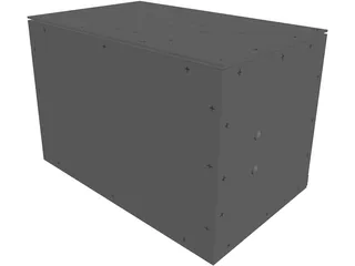 Electronic Box 3D Model preview