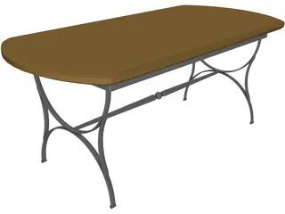 Table 3D Model preview