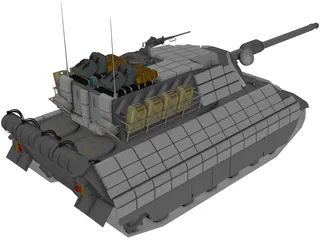 Kaisertiger 3D Model preview