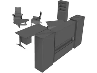 Room Interior 3D Model preview