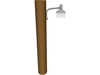 Street Lamp 3D Model preview