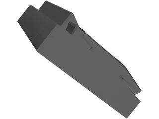 Fax Machine 3D Model preview