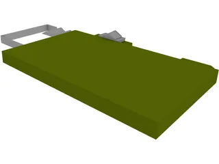 Retail Building 3D Model preview