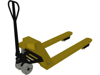 Pallet Mover 3D Model preview