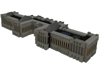 Versailles 3D Model preview