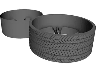 Rims 3D Model preview