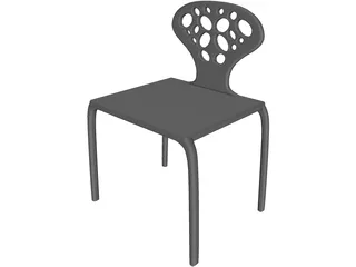 Supernatural Chair 3D Model preview