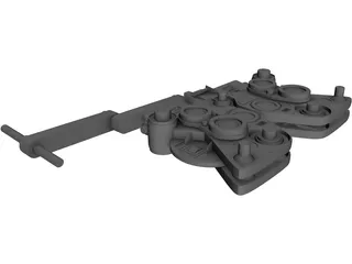 Phoropter 3D Model preview