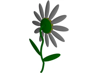 Sunflower 3D Model preview