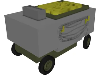 USAF Dash 60 (Power Unit) 3D Model preview