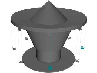 Carrousel 3D Model preview