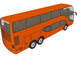 Bus 3D Model preview
