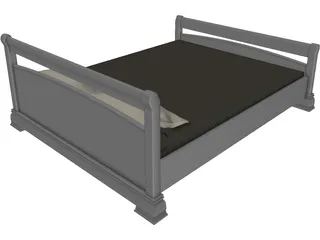 Bed 3D Model preview