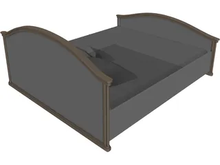 Bed 3D Model preview