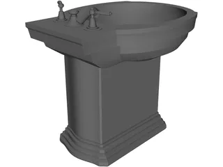 Bidet 3D Model preview