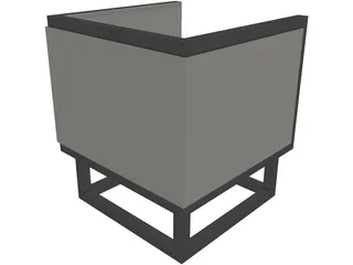 Chair S3D-1127 3D Model preview