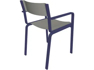 Chair S3D-1122 3D Model preview