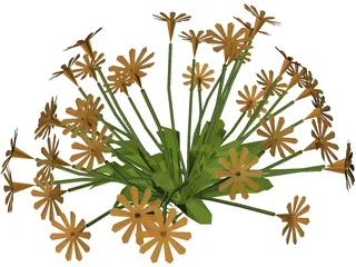 Flower Garden 3D Model preview