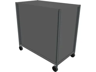 Closet 3D Model preview