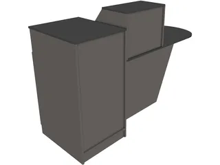Reseption 3D Model preview