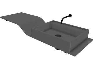 Basin 3D Model preview