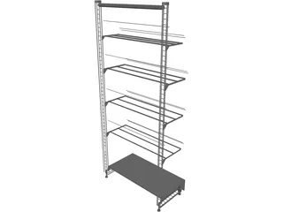 Stand 3D Model preview