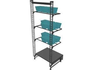 Stand 3D Model preview