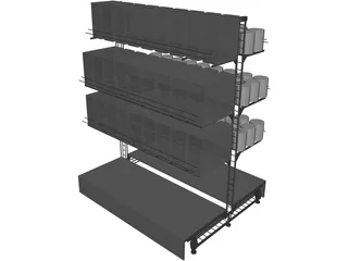 Stand 3D Model preview