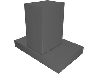 Vent 3D Model preview