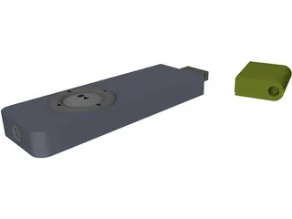 iPod Shuffle 3D Model preview