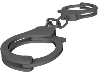 Handcuffs 3D Model preview