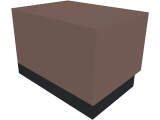Card Catalogue 3D Model preview