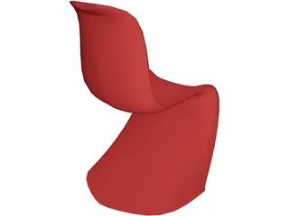 Panton Chair 3D Model preview