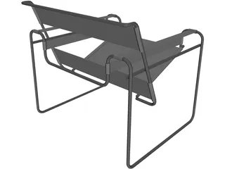 Vassily Chair 3D Model preview