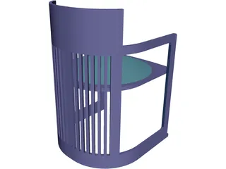 Chair S3D-1114 3D Model preview