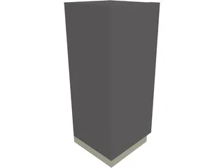 Decontamination Cabinet 3D Model preview