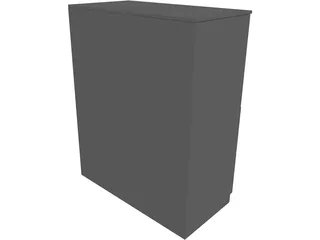 Closet 3D Model preview