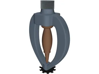 Sprinkler 3D Model preview