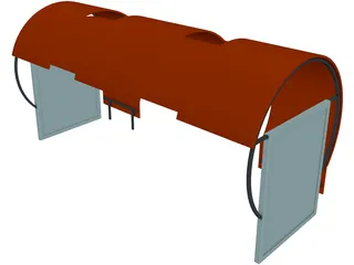 Station 3D Model preview