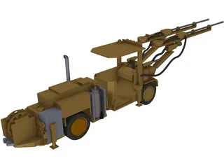 Mining Turck 3D Model preview