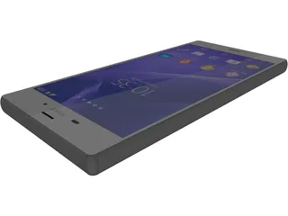 Sony Xperia Z3 3D Model preview