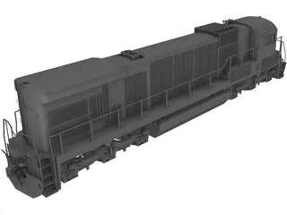 GE C36-7 3D Model preview