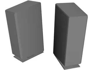 Creative Speakers 3D Model preview