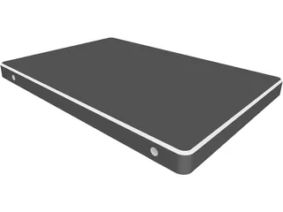 Samsung SSD 850 Pro 3D Model preview