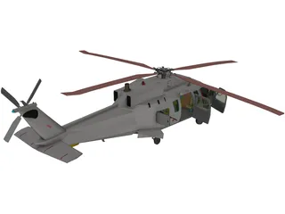 Sikorsky S-76C 3D Model preview