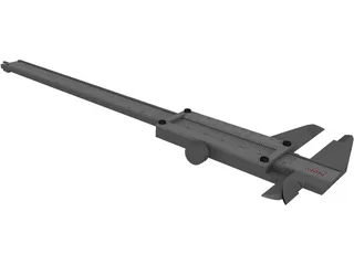 Vernier Caliper 3D Model preview