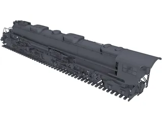 Union Pacific Big Boy 3D Model preview